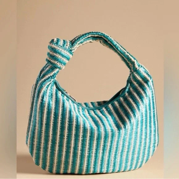 Anthropologie Brigitte Satchel Melie Bianco Raffia Edition - Picture 1 of 8